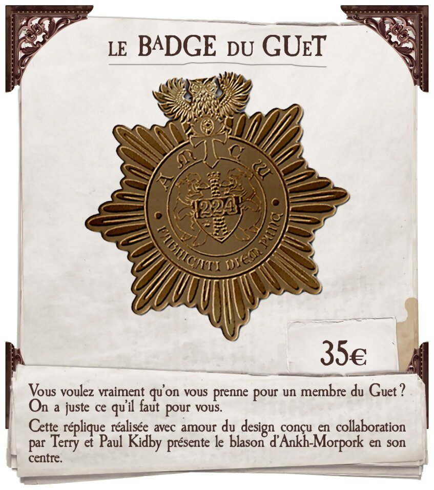 Disque-Monde - Aventures à Ankh-Morpork - Le Badge du Guet