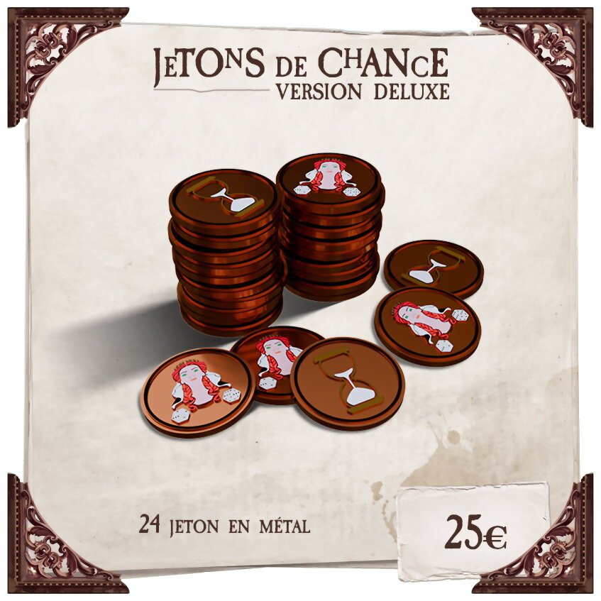 Disque-Monde - Aventures à Ankh-Morpork - Jetons de chance - Version Deluxe
