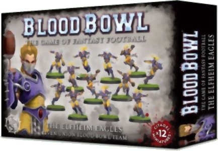 Blood Bowl - Équipe de l'Union Elfique - The Elfheim Eagles