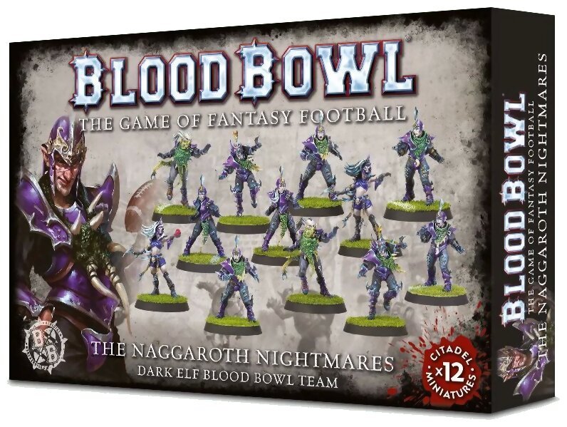 Blood Bowl - Équipe d'Elfes Noirs - Naggaroth Nightmares