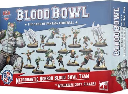Blood Bowl - Équipe d'Horreurs Nécromantiques - Les Wolfenburg Crypt-Stealers