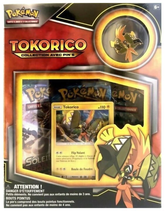 Pokémon JCC - Coffret collection avec pin's - Tokorico