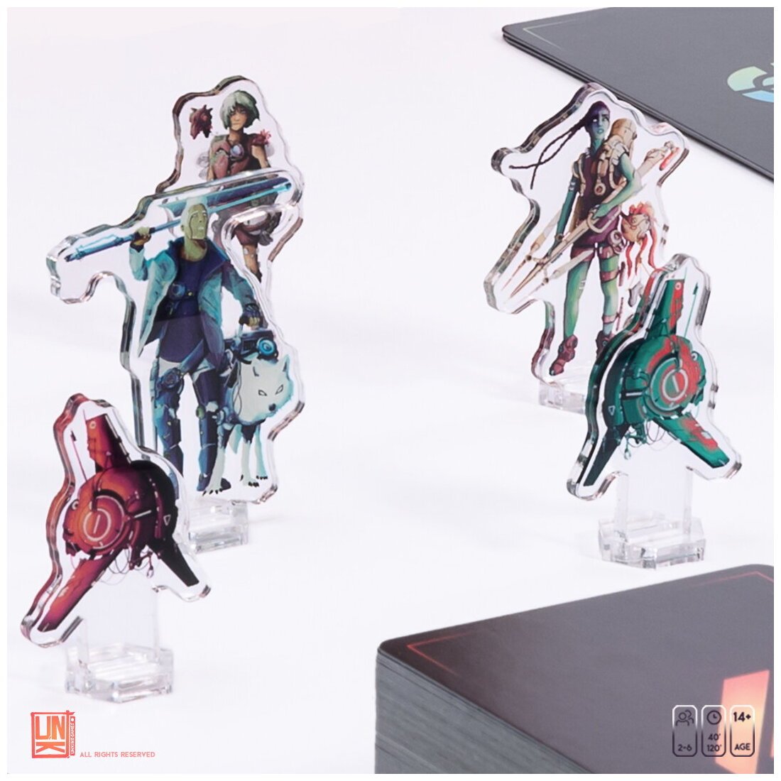 Rivals - Figurines Standees Des Personnages