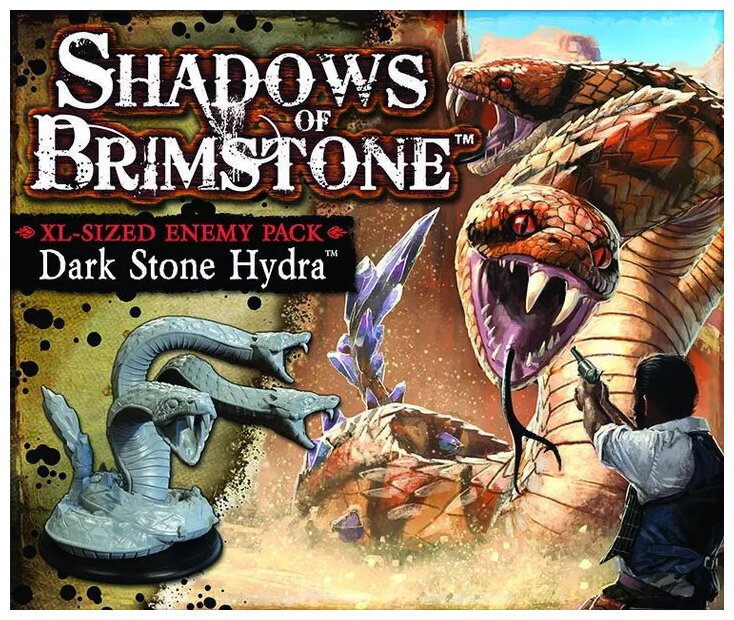 Shadows Of Brimstone - Dark Stone Hydra Xl Enemy Pack
