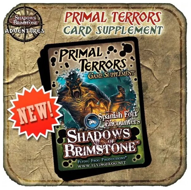 Shadows Of Brimstone Valley Of The Serpent Kings – Primal Terrors Game Supplement