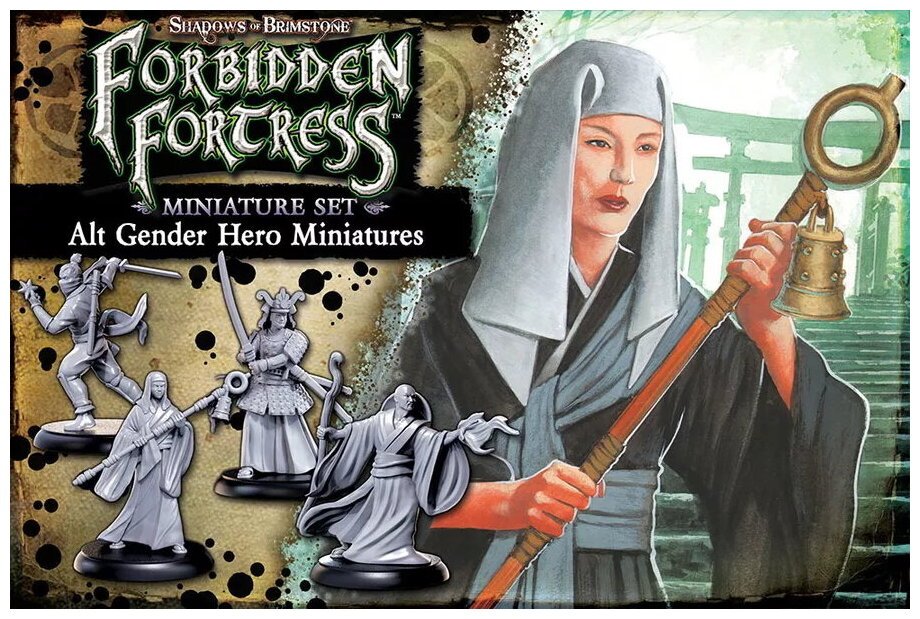 Shadows Of Brimstone Forbidden Fortress - Alt Gender Hero Miniatures