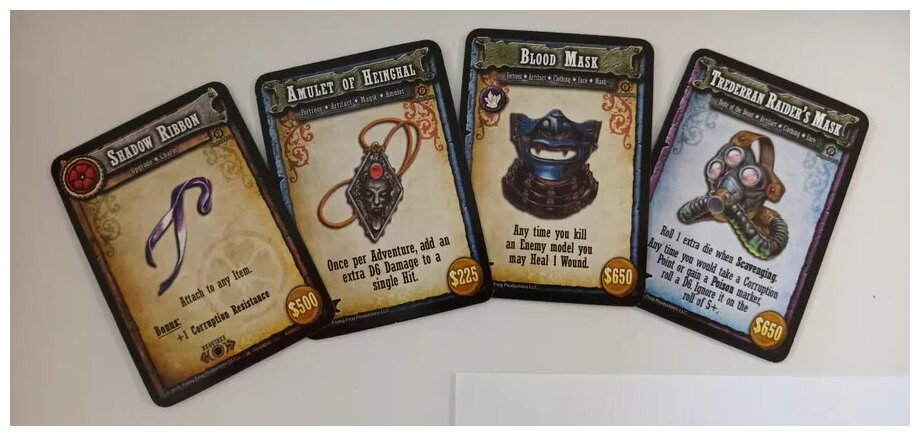Shadows Of Brimstone Forbidden Fortress – Kickstarter Promo Cards