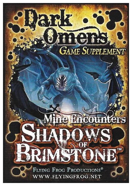 Shadows Of Brimstone - Dark Omens Game Supplement