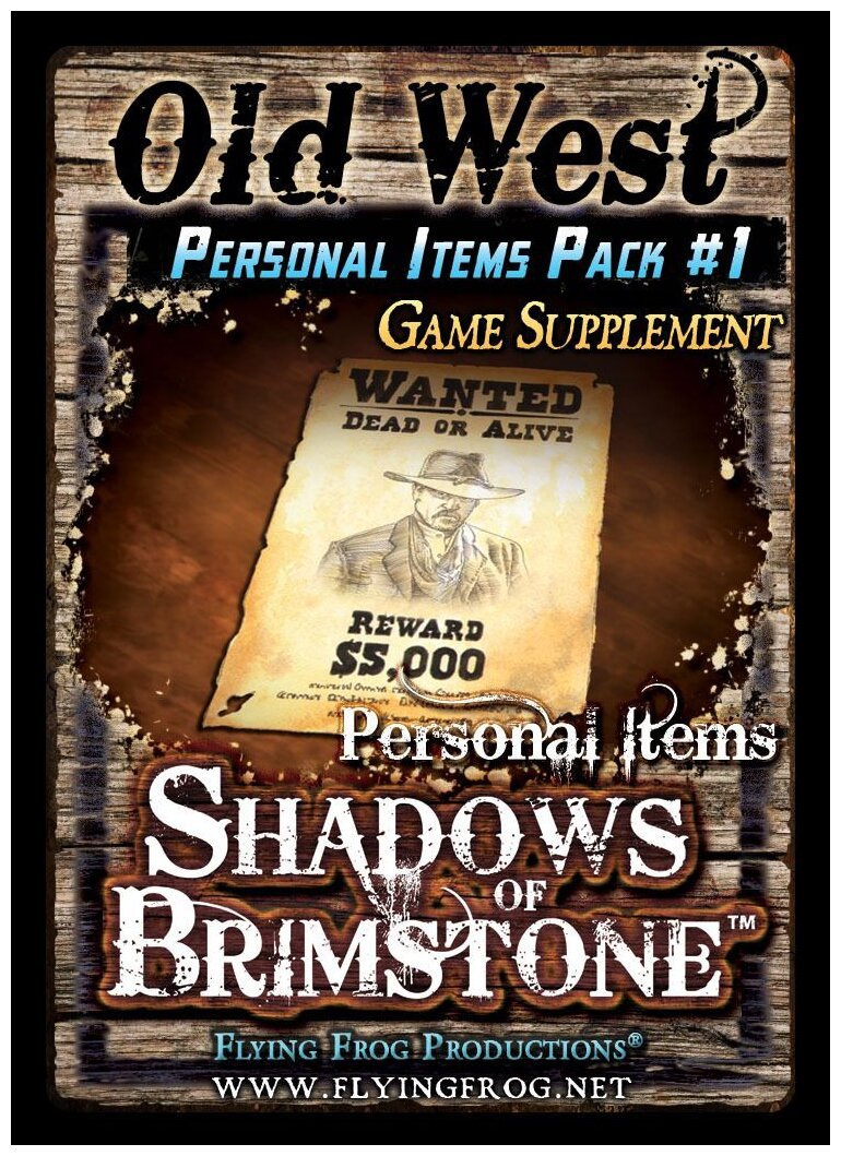 Shadows of Brimstone - Old West Personal Items Pack #1