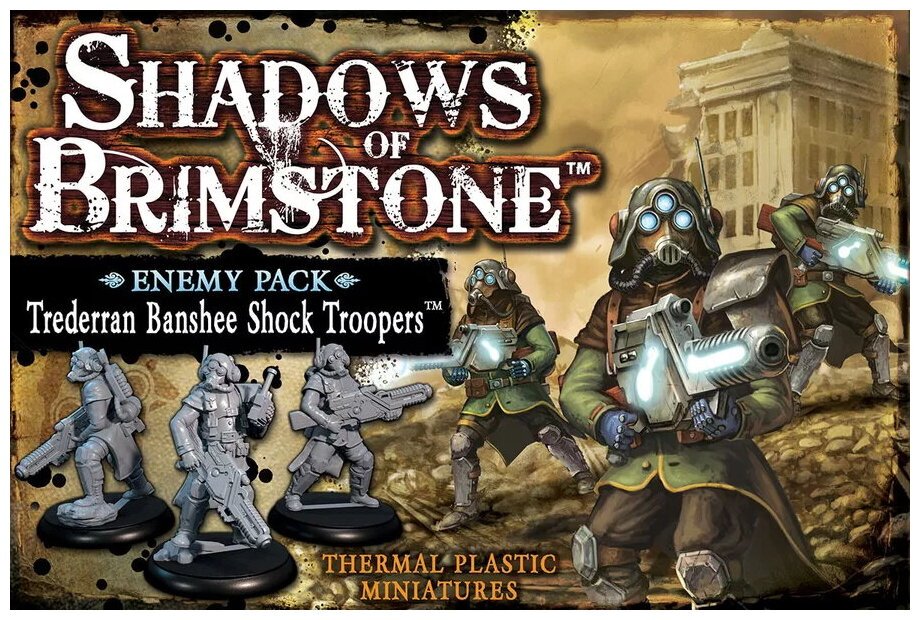 Shadows Of Brimstone - Trederran Banshee Shock Troopers Enemy Pack
