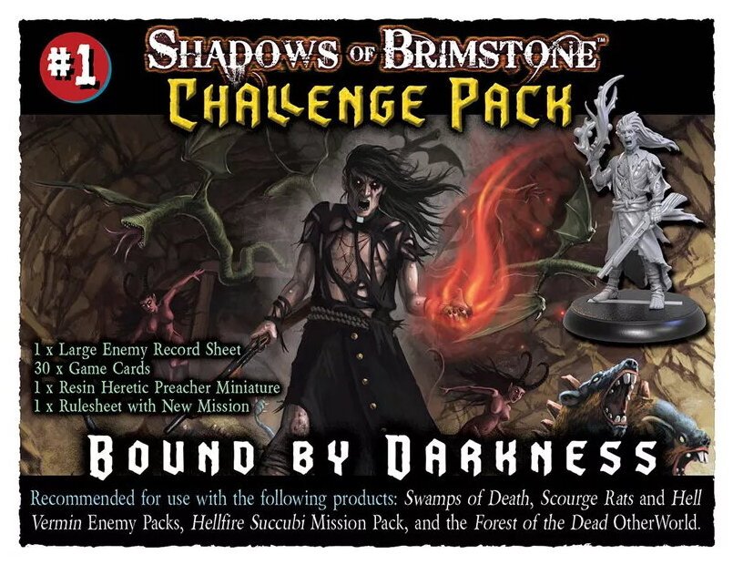 Shadows of Brimstone - Challenge Pack #1 Bound By Darkness