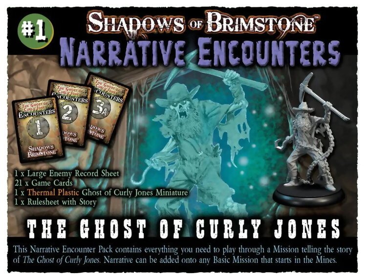 Shadows of Brimstone -  The Ghost Of Curly Jones - Narrative Encounter Pack 1