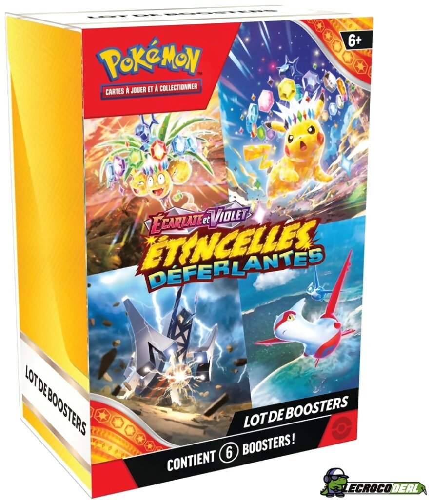 Pokémon JCC - Lot de Boosters - Étincelles Déferlantes