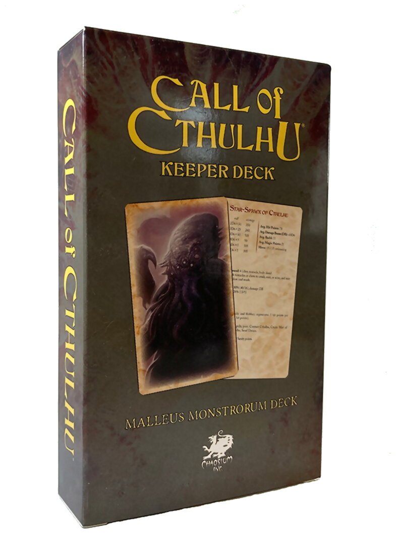Call Of Cthulhu - Malleus Monstrorum Keeper Deck