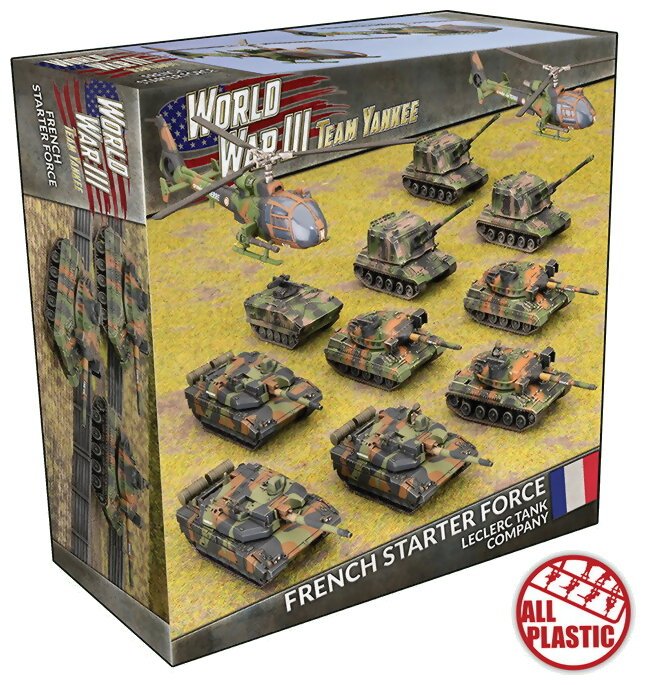 Team Yankee - French Starter Force - Leclerc Tank Company