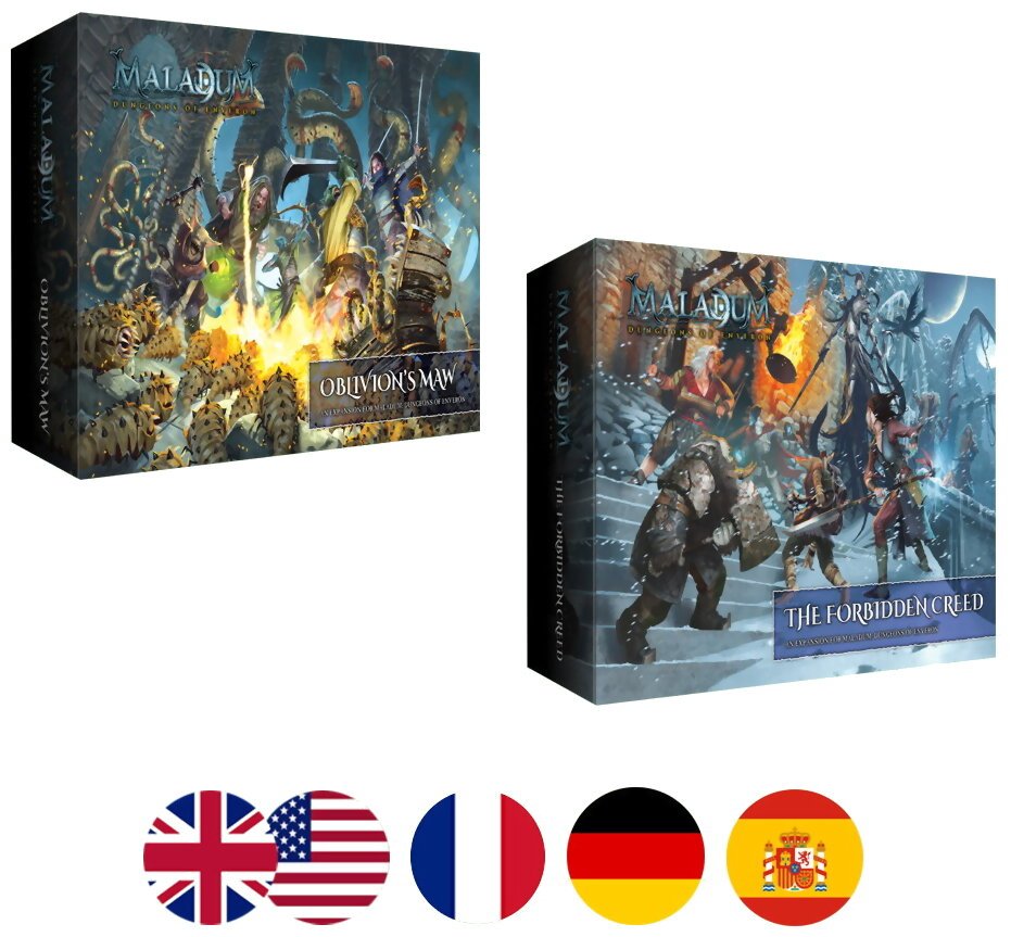 Maladum  – Quests Of Mesa Bundle - Dungeons Of Enveron