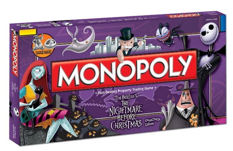 Monopoly - Tim Burton's - The Nightmare Before Christmas