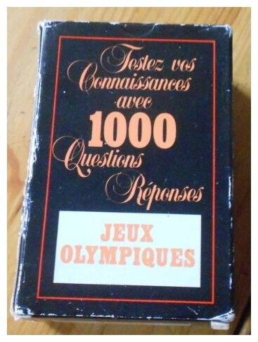 Testez Vos Connaissances Avec 1000 Questions Réponses - Jeux Olympiques