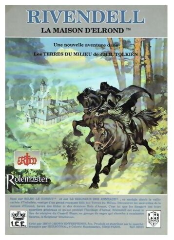 Jeu de Rôle des Terres du Milieu - Rivendell / La Maison D'Elrond