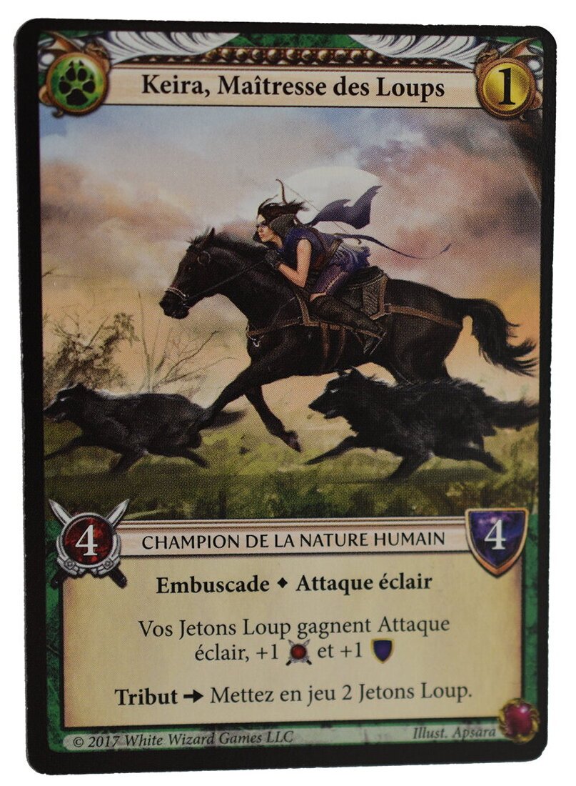Epic card game - Keira, Maîtresse Des Loups