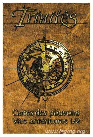 Trinités - Cartes des Pouvoirs Vies Antérieures 1/2