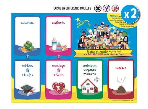 Smile Life - 2 Plateaux De Jeu Classique