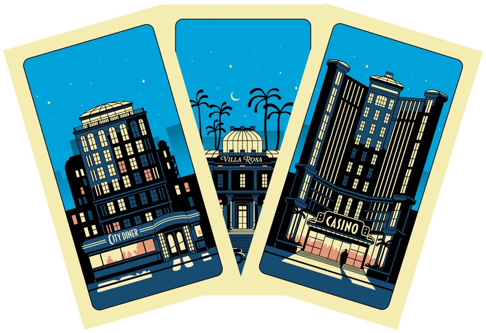 District Noir - Cartes villes alternatives