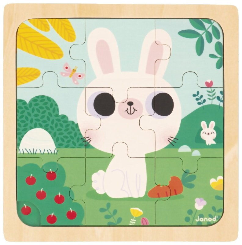 Puzzle Lapin Blanc