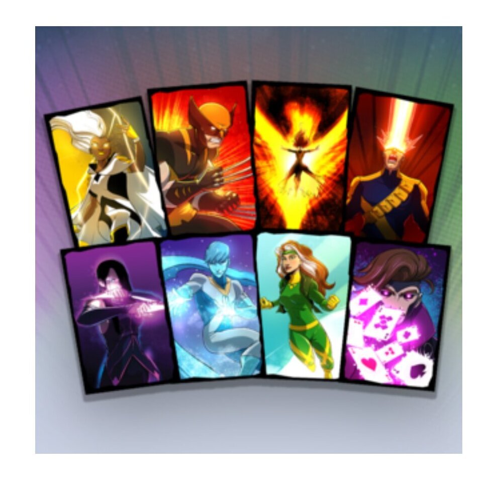 Marvel Dice Throne - Premium Sleeves - Heroes X-Men