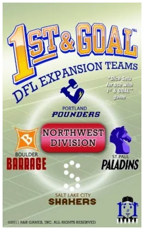 1st & Goal - DFL Expansion Teams - Northwest Division