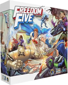 Freedom Five - A Sentinel Comics Board Game
