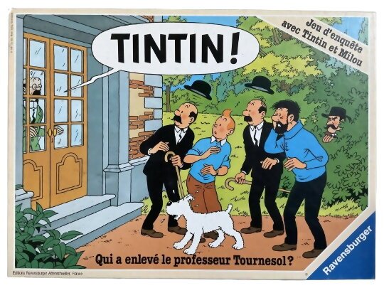 Tintin ! Qui a enlevé le professeur Tournesol ?