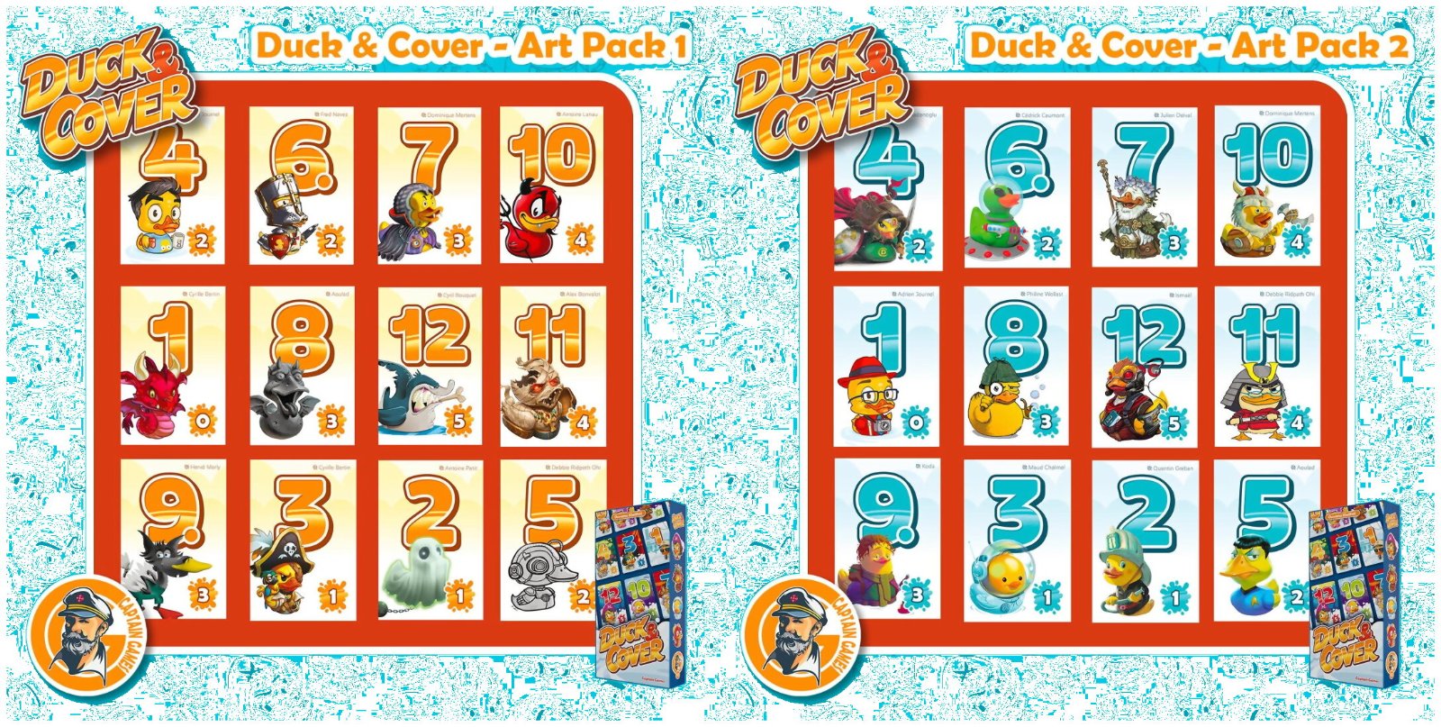 Duck & Cover - Artist Pack 1&2