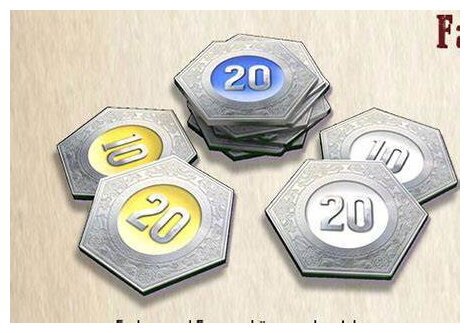 Western Legends - Metal Faro Bid Marker Upgrade