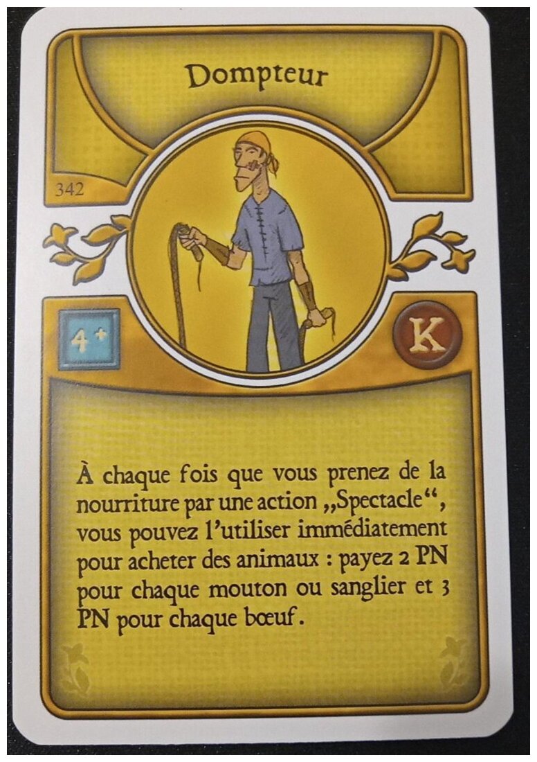 Agricola - Dompteur