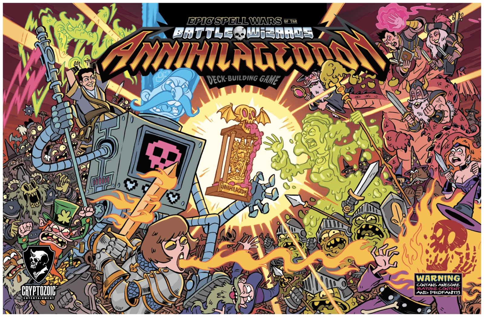 Epic Spell Wars of the Battle Wizards - Annihilageddon - Deck-Building Game