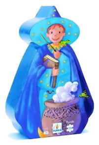 Puzzle - Le Mage Et La Salamandre - 36 Pièces