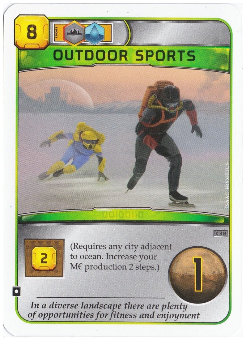 Terraforming Mars - Outdoor Sports - X38