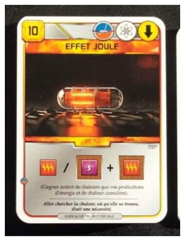 Terraforming Mars - Effet Joule
