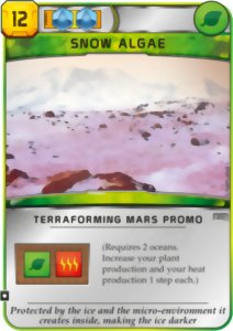 Terraforming Mars - Snow Algae - 211