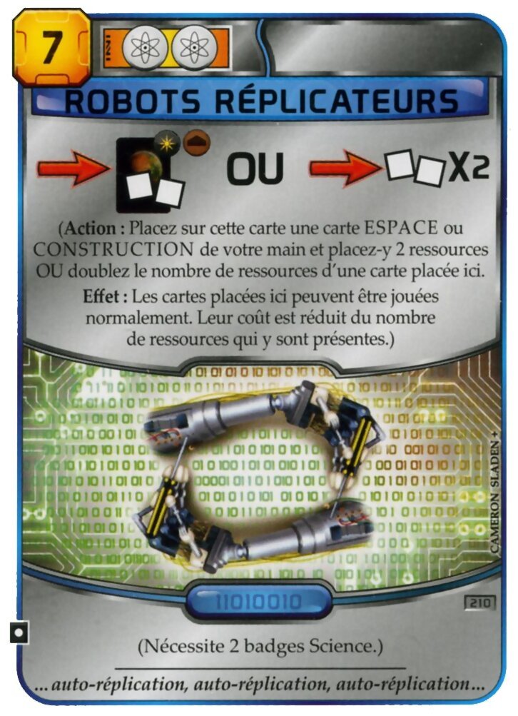 Terraforming Mars - Robots Réplicateurs - 210