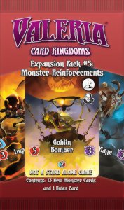 Valeria Card Kingdoms - Monster Reinforcements - Expansion Pack #5