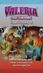 Valeria Card Kingdoms - Peasants & Knights - Expansion Pack #4