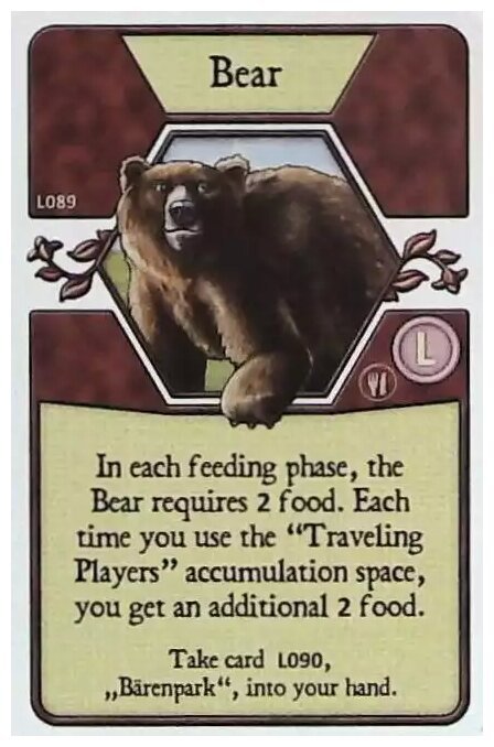 Agricola - Bear