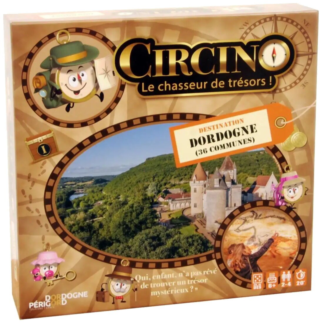 Circino Destination Dordogne - Le Chasseur De Trésors !