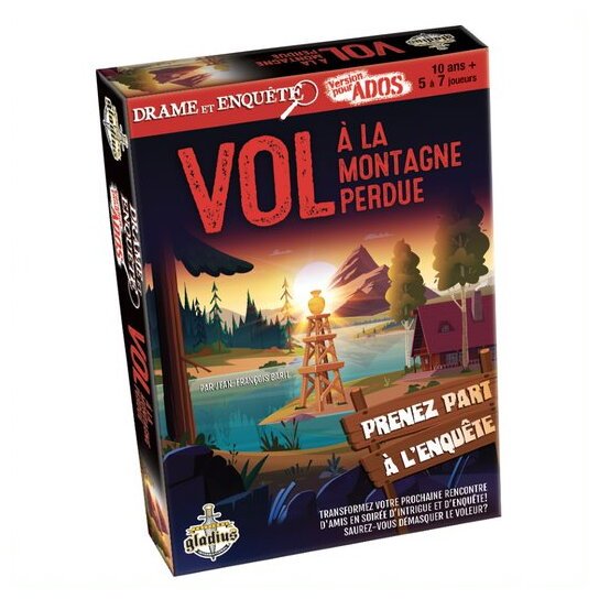 Drame et enquête - Vol À La Montagne Perdue