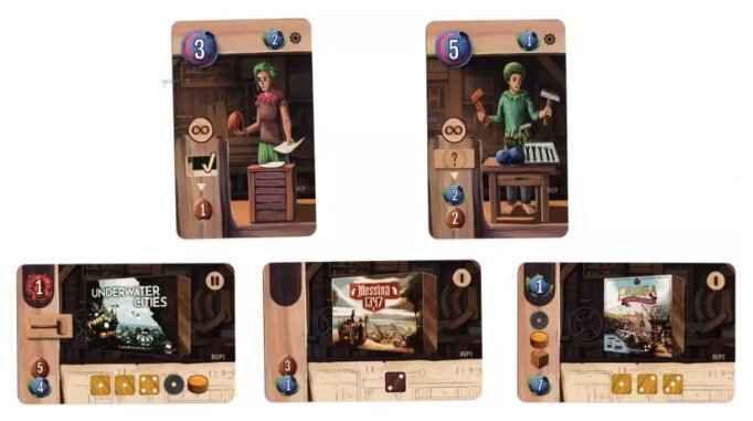 Woodcraft - Essen 2022 Promo Cards