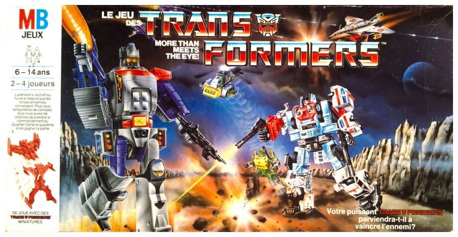 Le jeu des Transformers