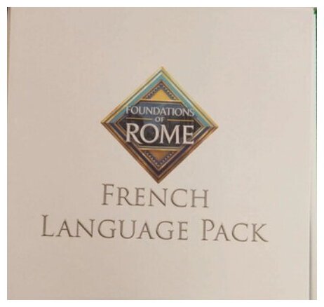 Foundation Of Rome - French Language Pack