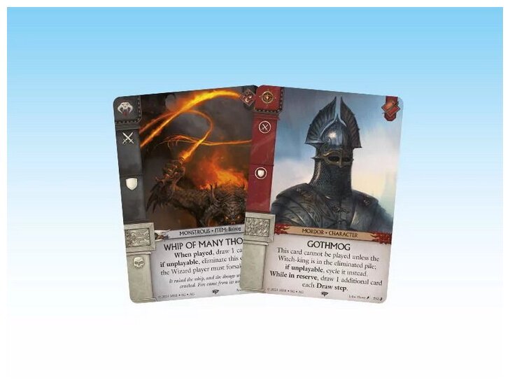 La Guerre De L'anneau - Contre L'ombre Goodies - Le Jeu de Cartes